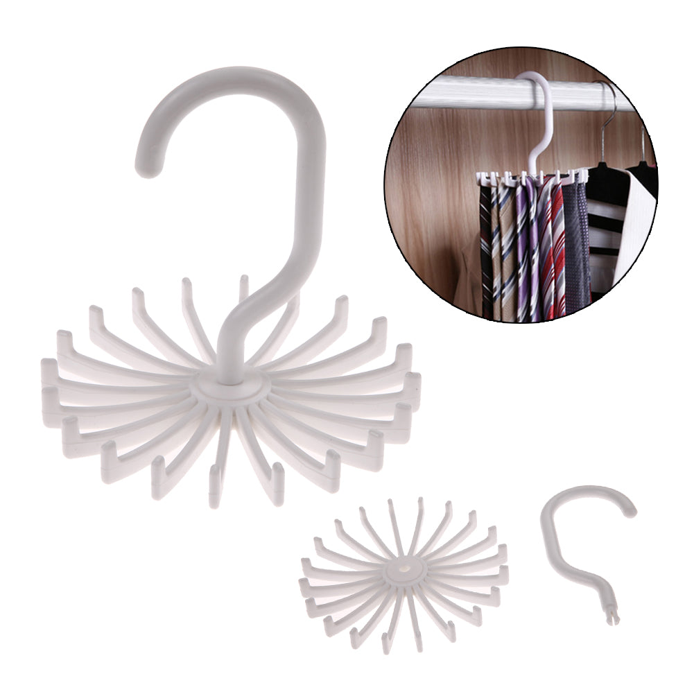 Plastic Rotating Tie Rack
