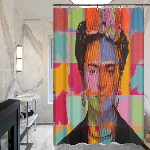 Fabric Curtain For The Bathroom
