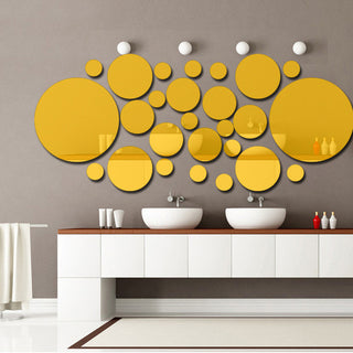 Acrylic Round Mirror