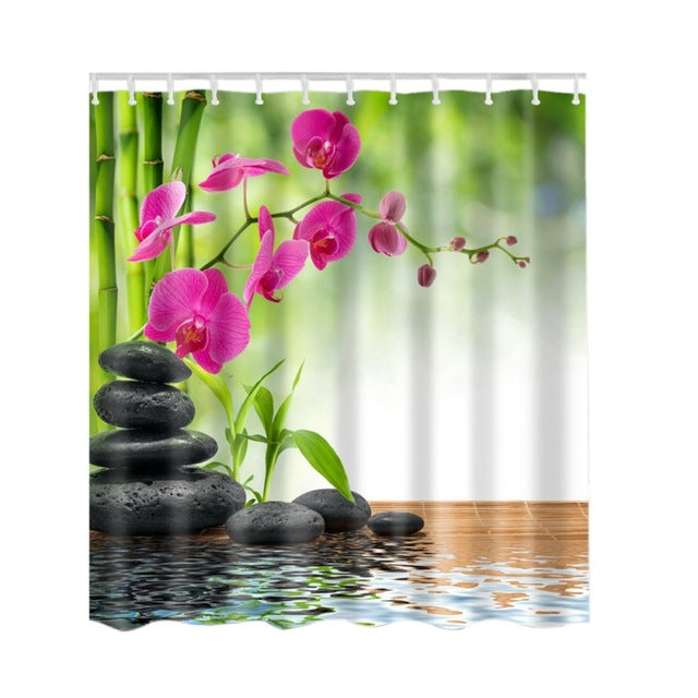 Digital Printed Shower Curtain