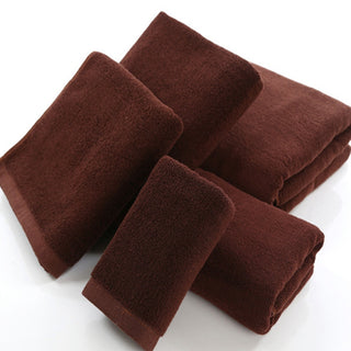 Brown Bathroom Face Towel