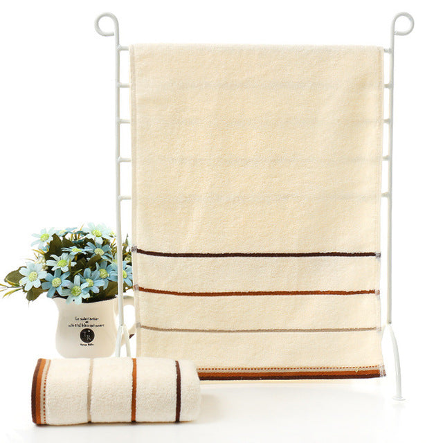 Stripe Face Hand Bath Cloth