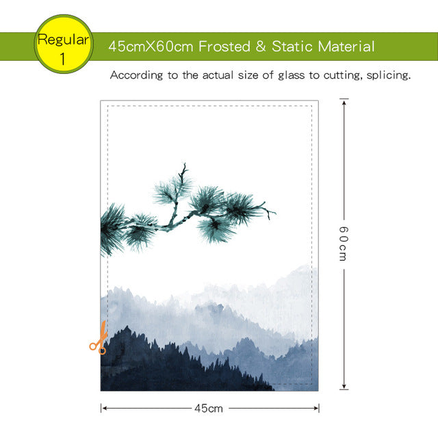 Ink Pine Window Film
